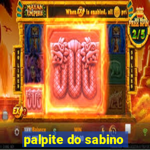 palpite do sabino